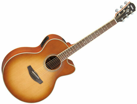 electro-acoustic guitar Yamaha CPX 700II SB Sand Burst - 1