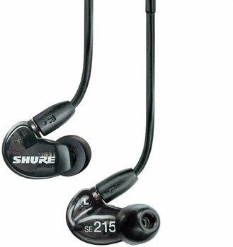 En la oreja los auriculares Shure SE215K - 1