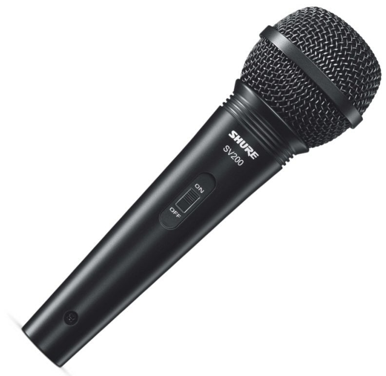 Microfone dinâmico para voz Shure SV200 Microfone dinâmico para voz