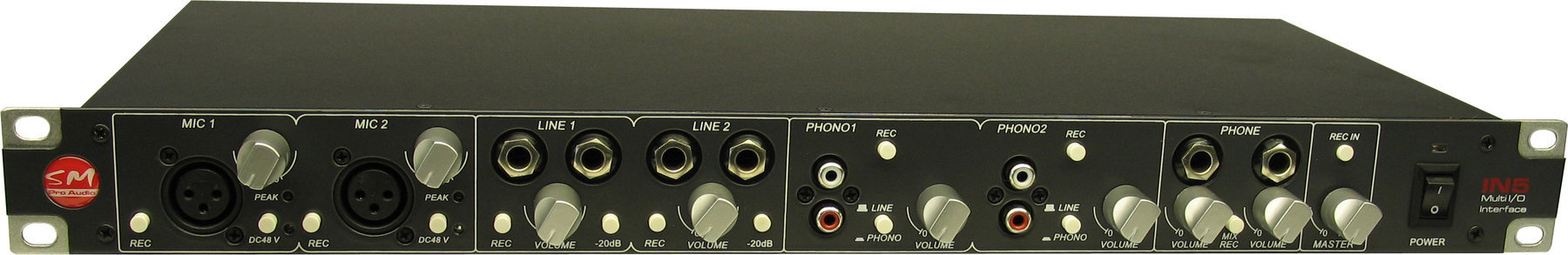 USB audio prevodník - zvuková karta SM Pro Audio IN5E