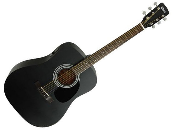 Dreadnought elektro-akoestische gitaar Cort AD810E OPB