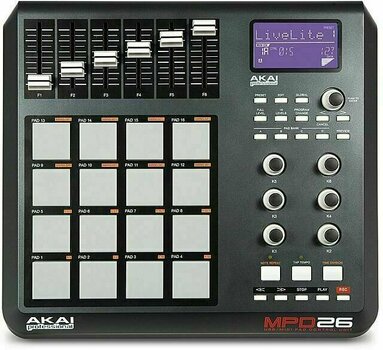 MIDI kontroler, MIDI ovladač Akai MPD26 - 1