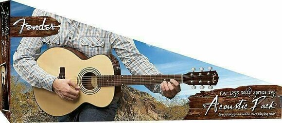 Akustický gitarový set Fender FA-125S Pack Natural - 1