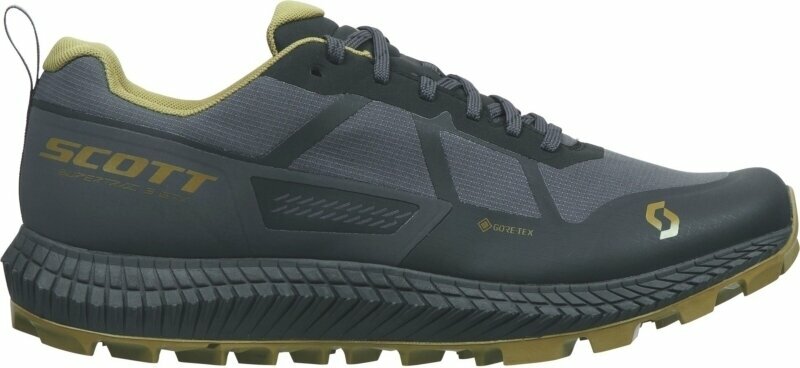 Бягане > Маратонки > Мъжки маратонки > Трейл обувки Scott Supertrac 3 GTX Shoe Black/Mud Green 42