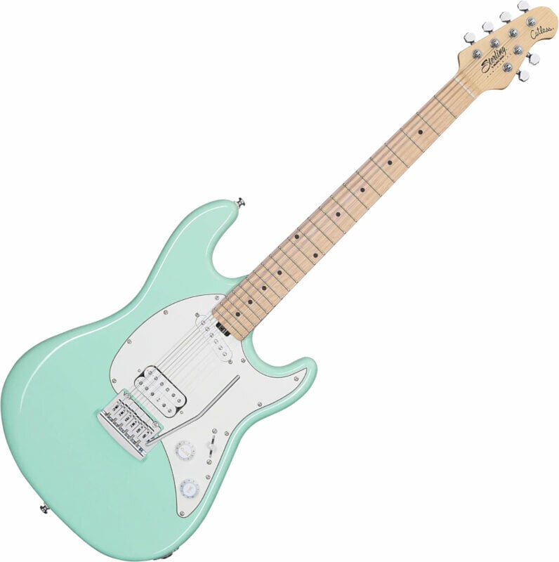 Electric guitar Sterling by MusicMan CTSS30HS Short Scale Mint Green