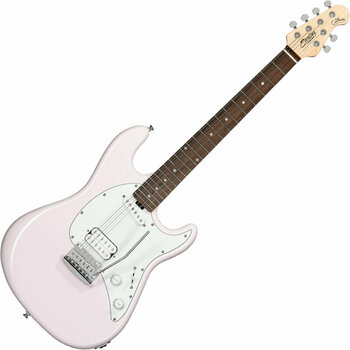 Elektrická kytara Sterling by MusicMan CTSS30HS Short Scale Shell Pink - 1