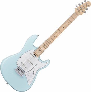 Electric guitar Sterling by MusicMan CT30SSS Daphne Blue - 1