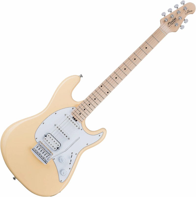 Photos - Guitar Sterling by MusicMan Sterling by MusicMan CT30HSS Vintage Cream CT30HSS-VC