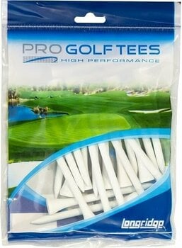Golf-Tees Longridge Wooden Tees 53mm White 20pcs - 1