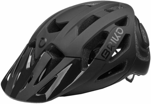 Bike Helmet Briko Sismic Matt Shiny Black L Bike Helmet - 1
