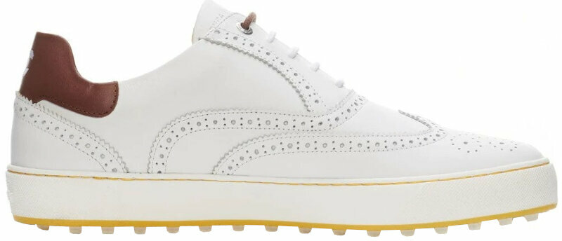 Męskie buty golfowe Duca Del Cosma Regent White 43 Męskie buty golfowe