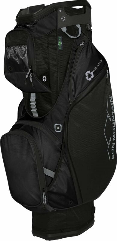 Golftaske Sun Mountain Eco-Lite Cart Bag Black Golftaske