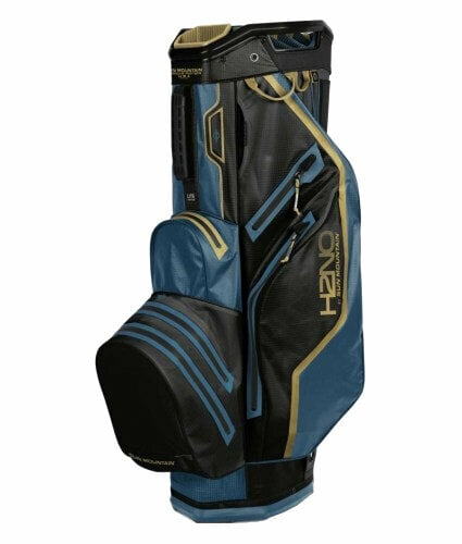 Golflaukku Sun Mountain H2NO Elite Cart Bag Black/Spruce/Aztec Golflaukku
