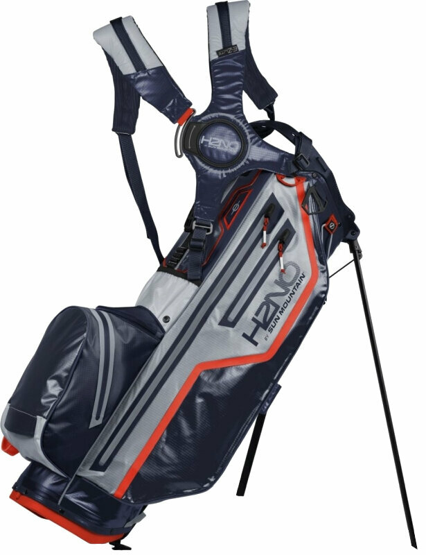 Чантa за голф Sun Mountain H2NO Lite Stand Bag Navy/Cadet/Inferno Чантa за голф