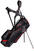 Golfmailakassi Sun Mountain Sport Fast 1 Stand Bag Black/Red Golfmailakassi