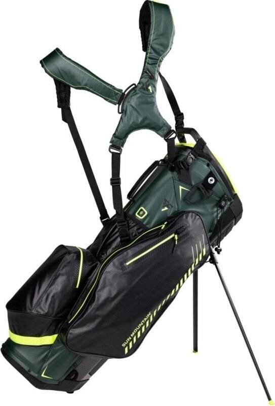 Sac de golf Sun Mountain Sport Fast 1 Stand Bag Black/Forest/Atomic Sac de golf