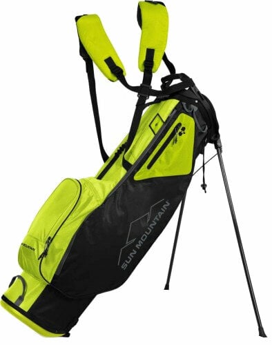 Чантa за голф Sun Mountain 2.5+ Stand Bag Black/Atomic Чантa за голф