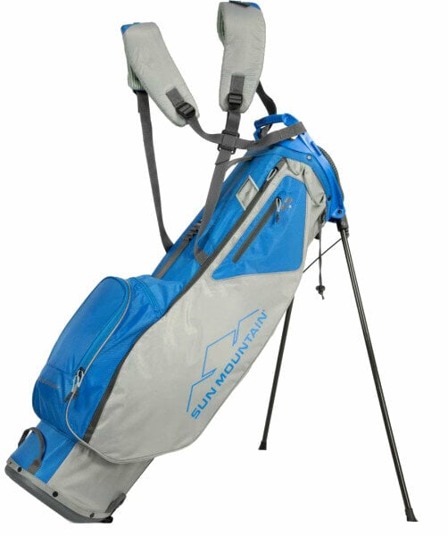 Golftaske Sun Mountain 2.5+ Stand Bag Cement/Cobalt Golftaske