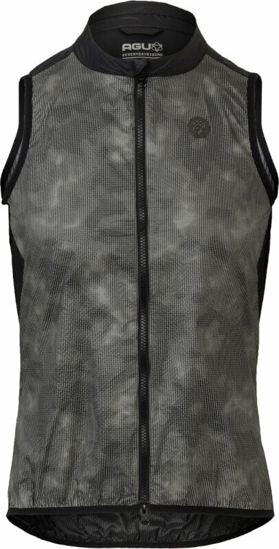 Kerékpár kabát, mellény Agu Wind Body II Essential Vest Men Reflection Black XL Mellény
