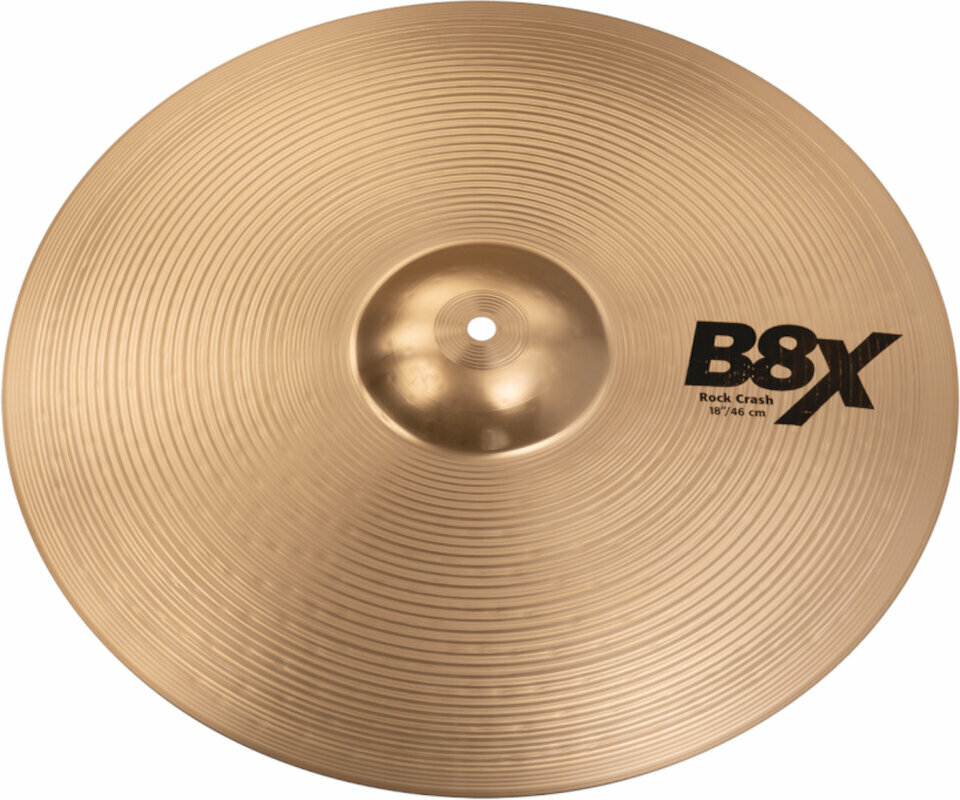 Cymbale crash Sabian 41809X B8X Rock Cymbale crash 18"