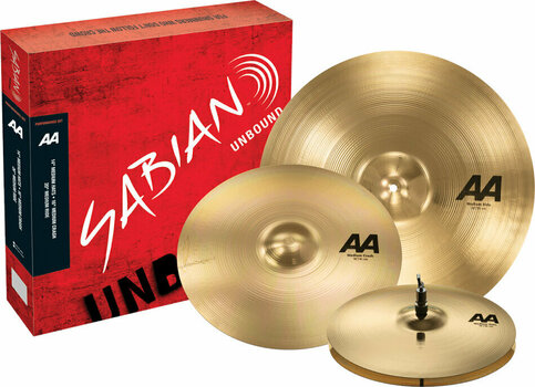 Cymbal Set Sabian 25005 AA PERFORMANCE 14/16/20 Cymbal Set - 1