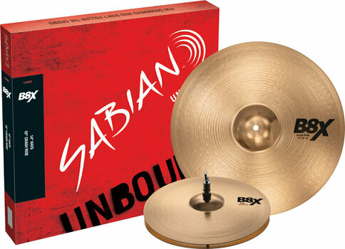 Komplet talerzy perkusyjnych Sabian 45002X B8X 2-Pack 14/18 Komplet talerzy perkusyjnych - 1