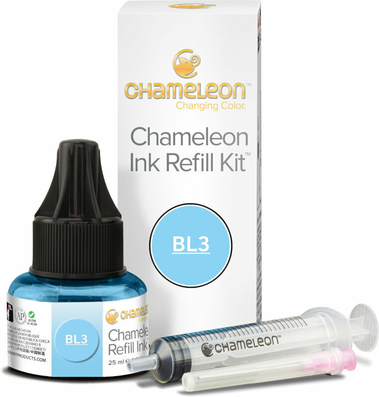 Маркер Chameleon BL3 Запасні наконечники Sky Blue 20 ml 1 шт.