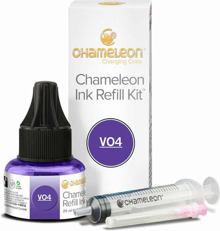 Μαρκαδόρος Chameleon VO4 Στυλό αναπλήρωσης Deep Violet 20 ml