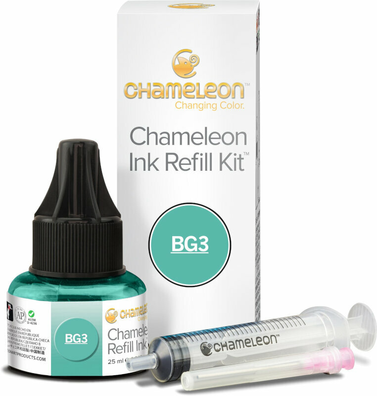 Markeerstift Chameleon BG3 Pen Refill Turquoise 1 stuk 20 ml