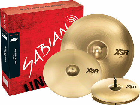 Cymbal sæt Sabian XSR5005B XSR Performance 14/16/20 Cymbal sæt - 1