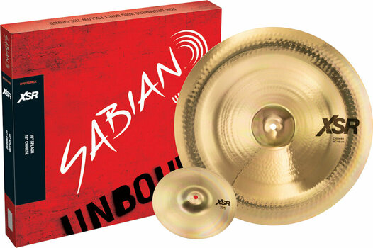 Cymbal Set Sabian XSR5005EB XSR Effects Pack 10/18 Cymbal Set - 1