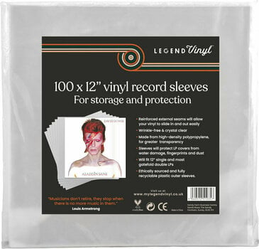 Sac/caisse pour disques LP My Legend Vinyl LP Sleeves 100pcs Couvrir Sac/caisse pour disques LP - 1