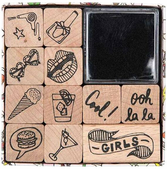 Stempel Rico Design 99001.65.09 Stamps for Kids Girls