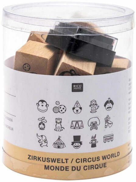 Timbre Rico Design 7038.29.00 Timbres pour enfants Cirque