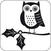 Timbre Rico Design 7038.35.62 Timbres pour enfants Hibou