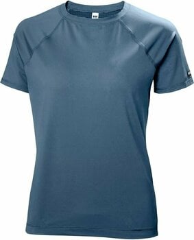 Friluftsliv T-shirt Helly Hansen Women's Tech Trail SS T-Shirt Deep Steel S Friluftsliv T-shirt - 1