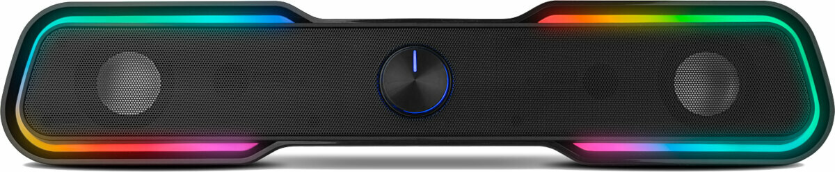 Altifalante para PC Ozone Solo 2.0 RGB Black Altifalante para PC