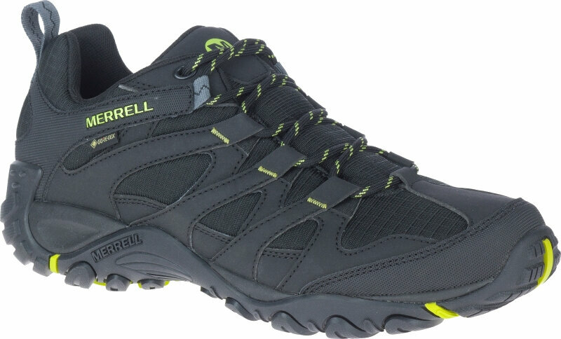 Merrell Pantofi trekking de bărbați Men's Claypool Sport GTX Black/Keylime 44,5