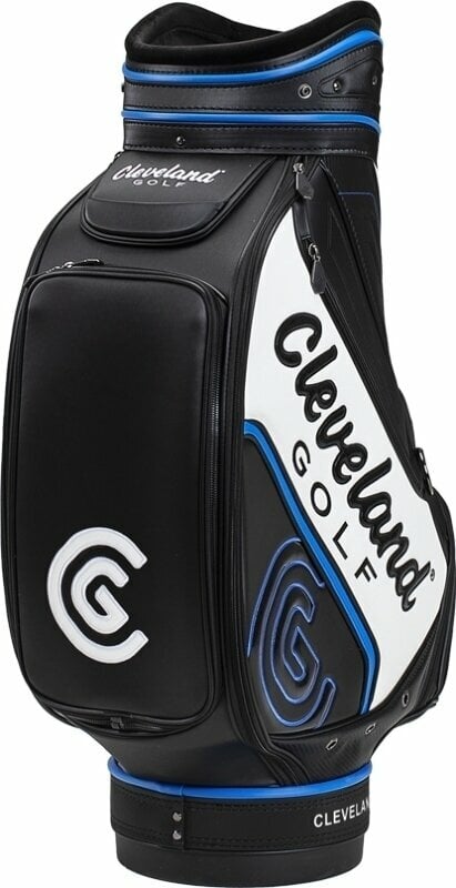 Sac de golf Cleveland Staff Bag Black/Blue Sac de golf