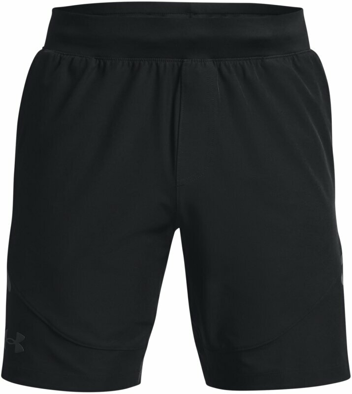 Fitness Trousers Under Armour Men's UA Unstoppable Shorts Black/White M Fitness Trousers