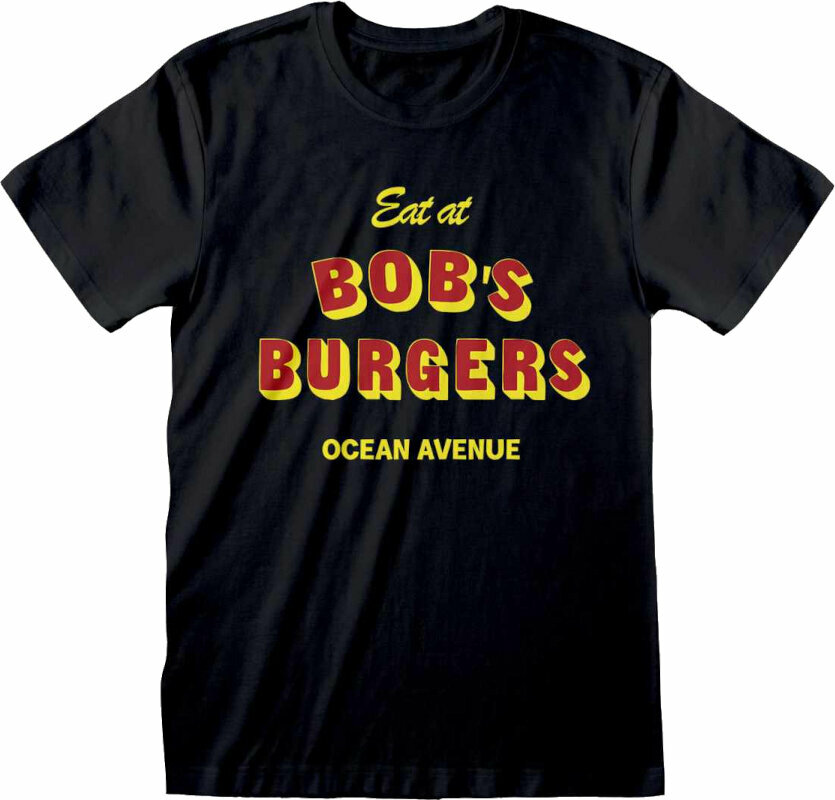 Tričko Bob's Burgers Tričko Bob Black S
