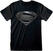 T-Shirt Justice League T-Shirt Superman Logo Black M