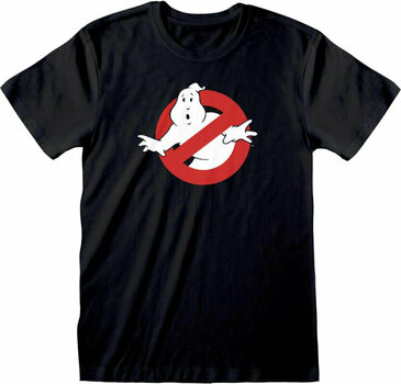 T-Shirt Ghostbusters T-Shirt Classic Logo Black XL - 1