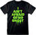 Skjorte Ghostbusters Skjorte Neon Green Text Black L