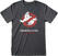 Skjorte Ghostbusters Skjorte Japanese Logo Charcoal M