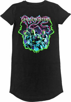 T-Shirt Ghostbusters T-Shirt Arcade Neon Black S - 1
