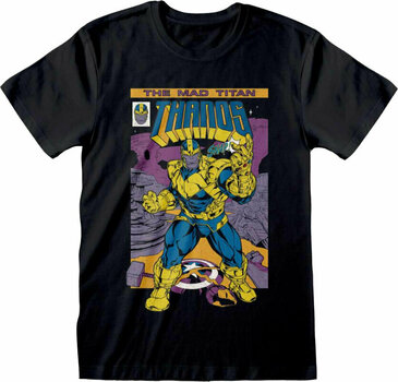 T-shirt Marvel T-shirt Thanos Cover Sort M - 1