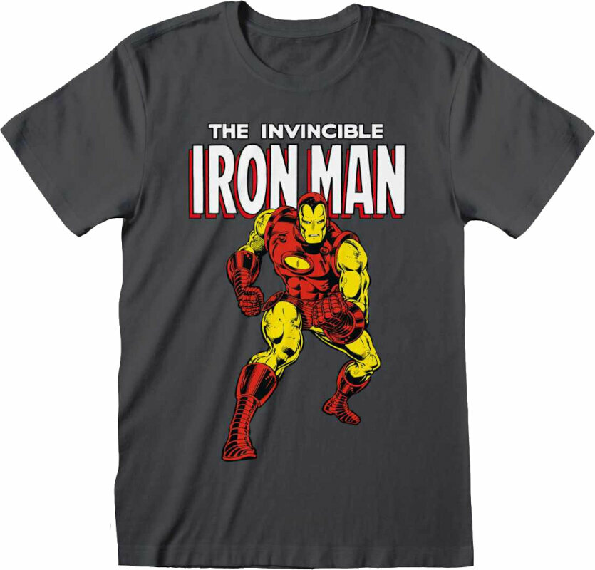 T-Shirt Marvel T-Shirt Iron Man Charcoal S