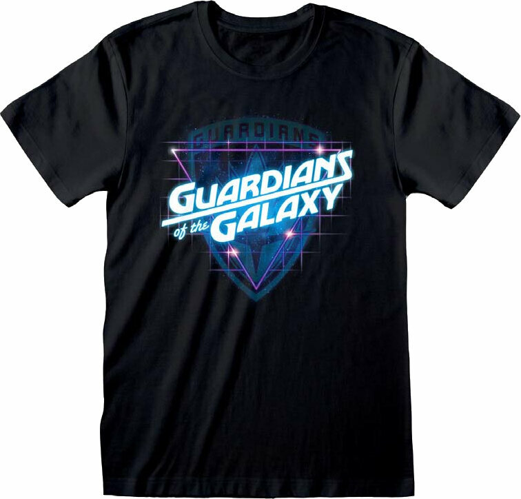 T-shirt Guardians of the Galaxy T-shirt 80s Style Black L