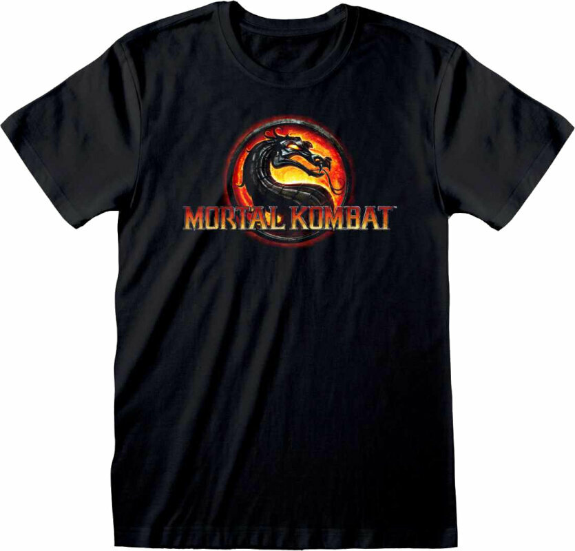 T-Shirt Mortal Kombat T-Shirt Logo Black S